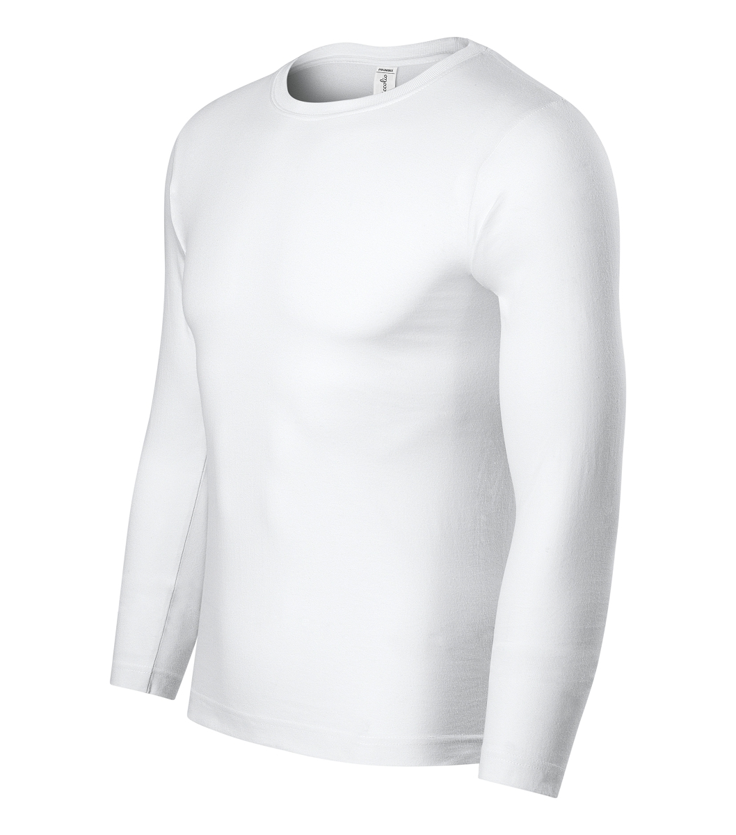 Piccolio PROGRESS LS P75 Tričko unisex Biela, M