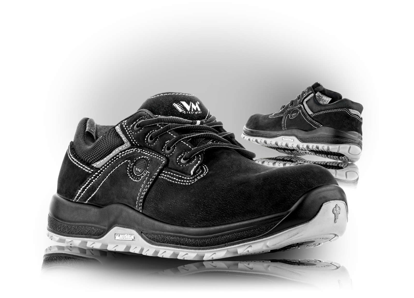 VM Footwear DAKOTA S1 Bezpečnostná obuv Čierna, 36