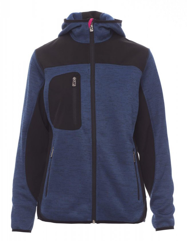 Payper TRIP LADY Dámska bunda S, Melange blue-Black