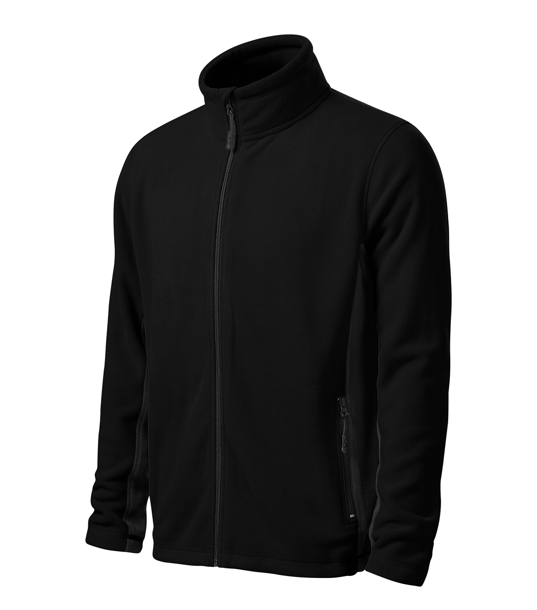 Malfini FROSTY 527 Fleecová bunda pánska Čierna, XL