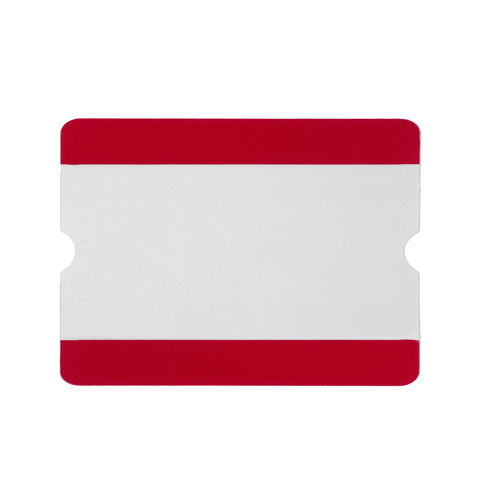 BY 1FFO1CV Otvorené samolepiace podlahové vrecko - 30,2x29 cm Červená