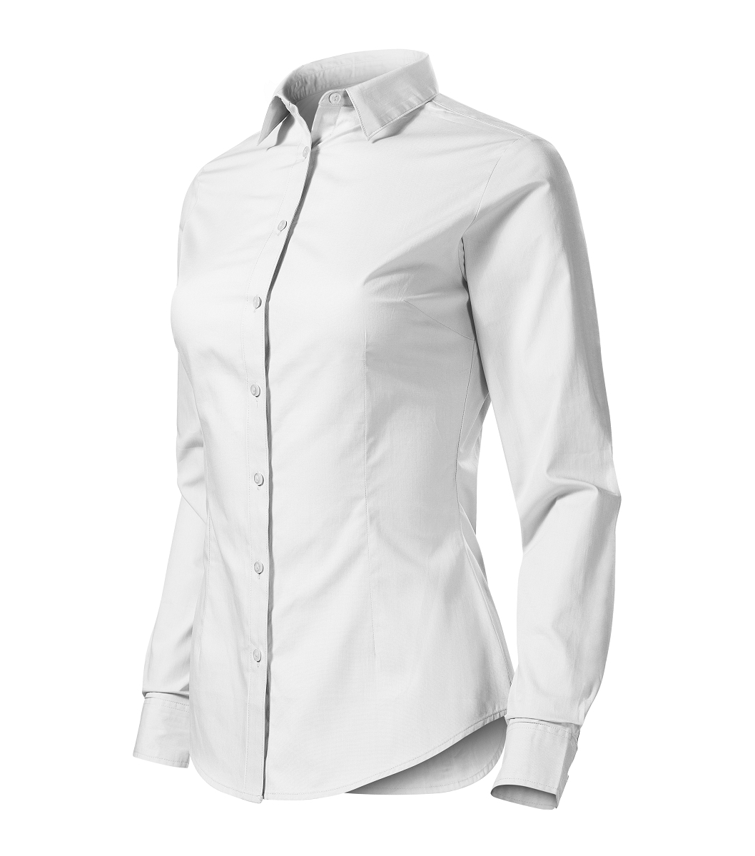Malfini STYLE LS 229 Košeľa dámska Biela, XS