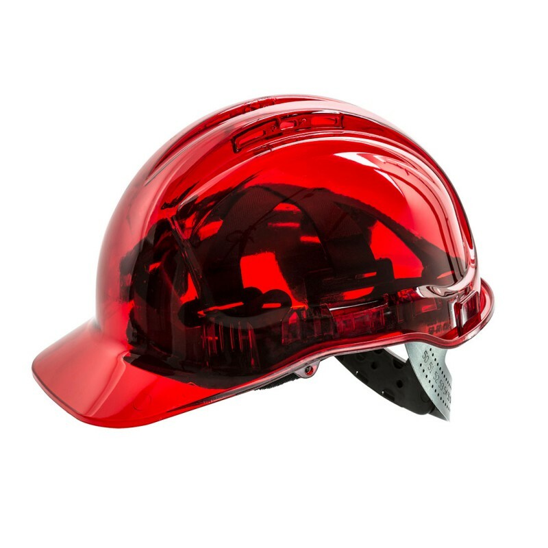 Portwest PV60 Bezpečnostná prilba Červená