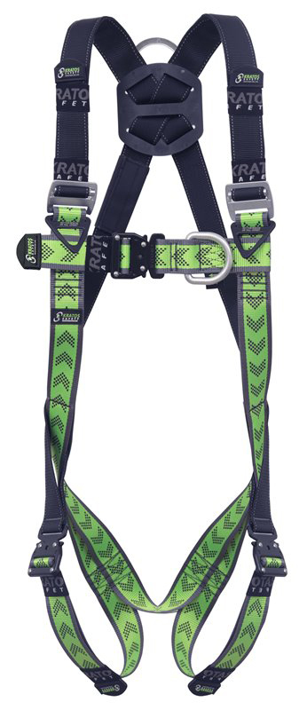 Kratos Safety FA1010701 Bezpečnostný postroj L/XXL, Zelená-Čierna