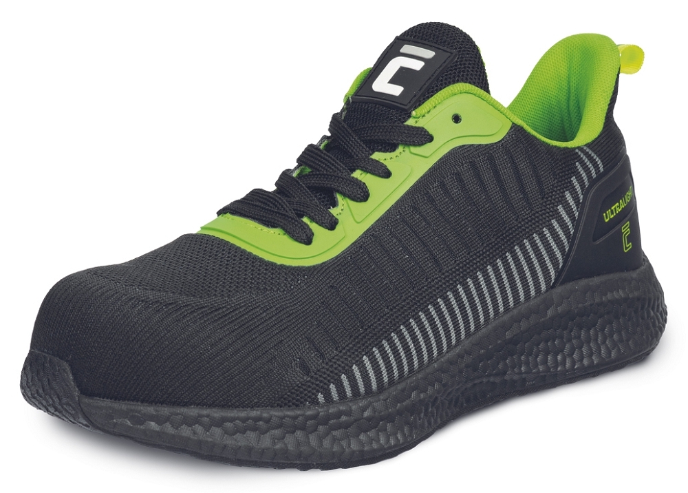 Cerva ULTRALIGHT ESD O1 SR Pracovná obuv Čierna, 34
