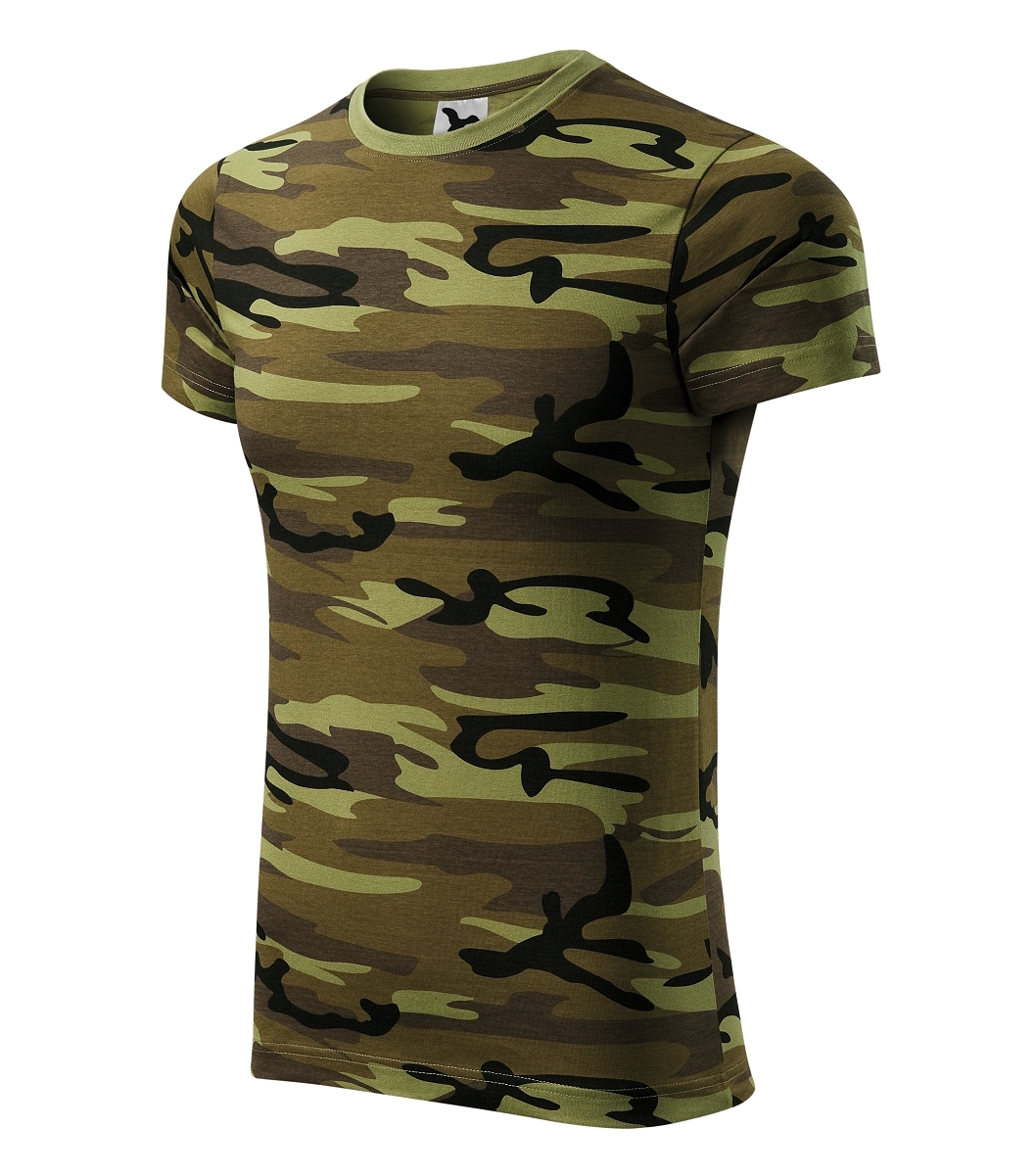 Malfini CAMOUFLAGE 144 Tričko unisex XS, Camouflage green