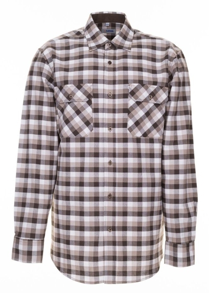 Planam SHIRTS COUNTRYHEMD Košeľa Hnedá, 37/38