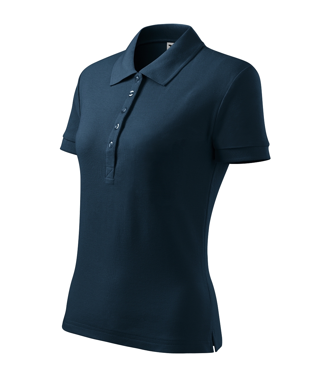 Malfini COTTON HEAVY 216 Polokošeľa dámska XL, Tmavomodrá