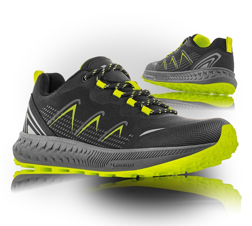 VM Footwear MARSEILLE Outdoorová obuv Čierna-Žltá, 47