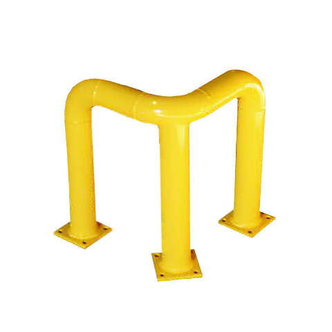 DP LGO902 Oblúkový nárazník rohový - 40x50x40 cm Žltá