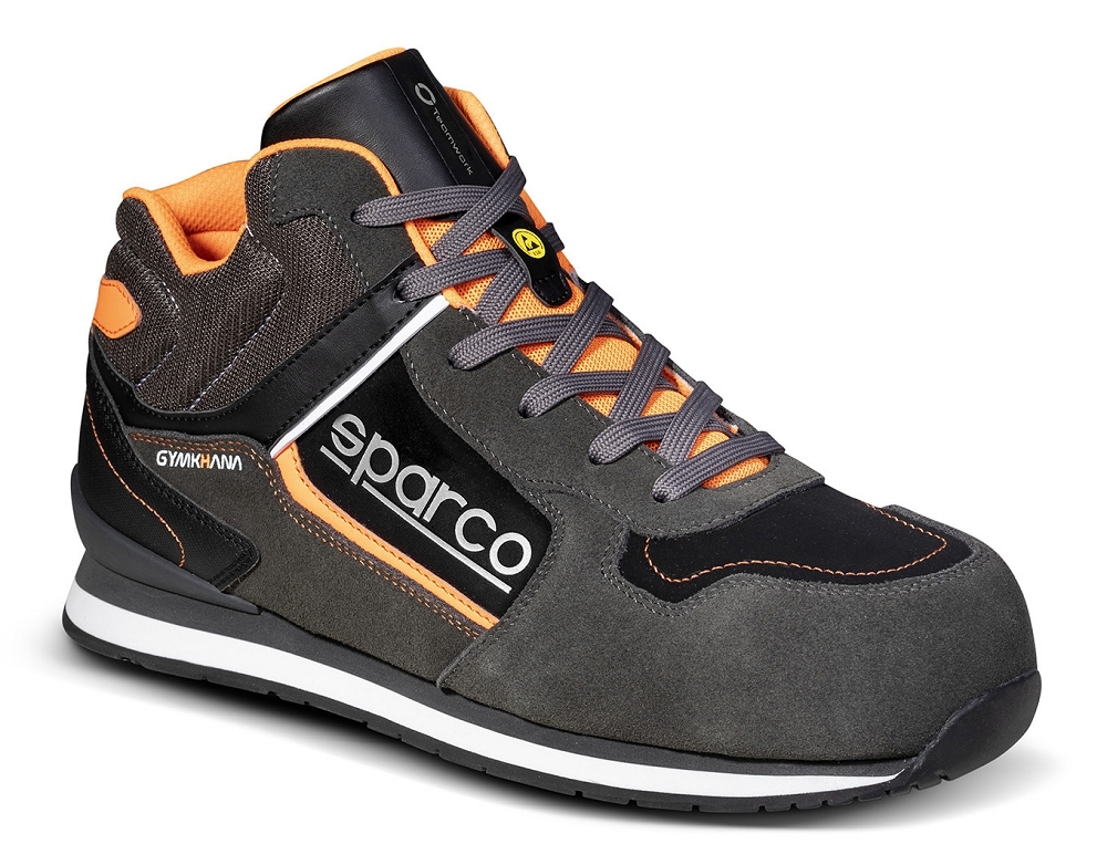 Sparco GYMKHANA ACROPOLIS ESD S3 SRC HRO Bezpečnostná obuv Šedá-Oranžová, 45