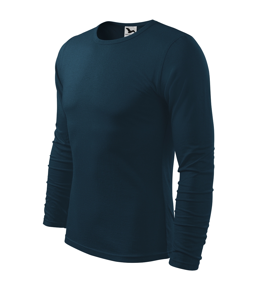 Malfini FIT-T LS 119 Tričko pánske S, Tmavo modrá