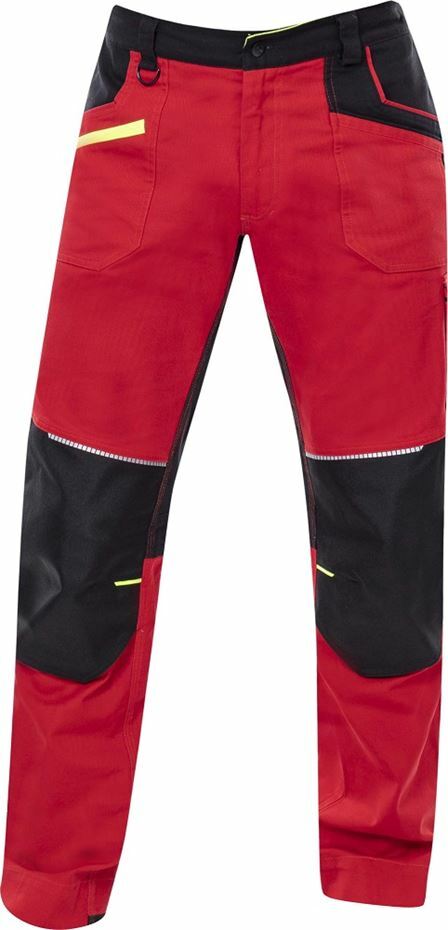 Ardon 4XSTRETCH Pracovné nohavice do pása Červená, 46