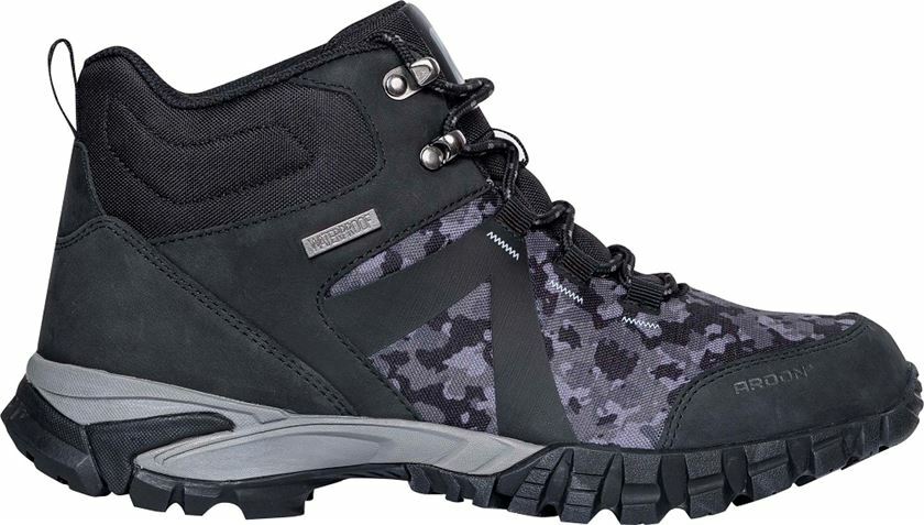 Ardon CREATRON HIGH CAMO Outdoorová obuv Sivá-Čierna, 37
