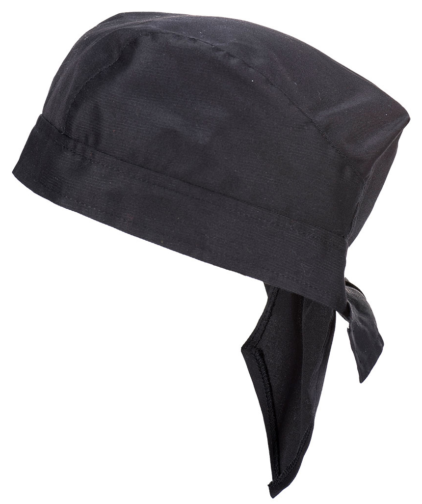 Portwest S903 Kuchárska bandana Čierna