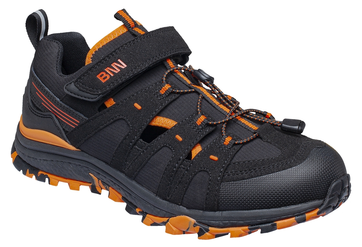 Bennon AMIGO O1 SANDAL Pracovný sandál Čierna-Oranžová, 39