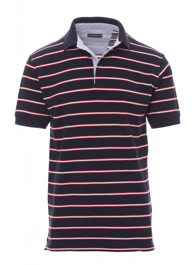 Payper SHEFFIELD Polokošeľa pánska S, Navy blue-Red