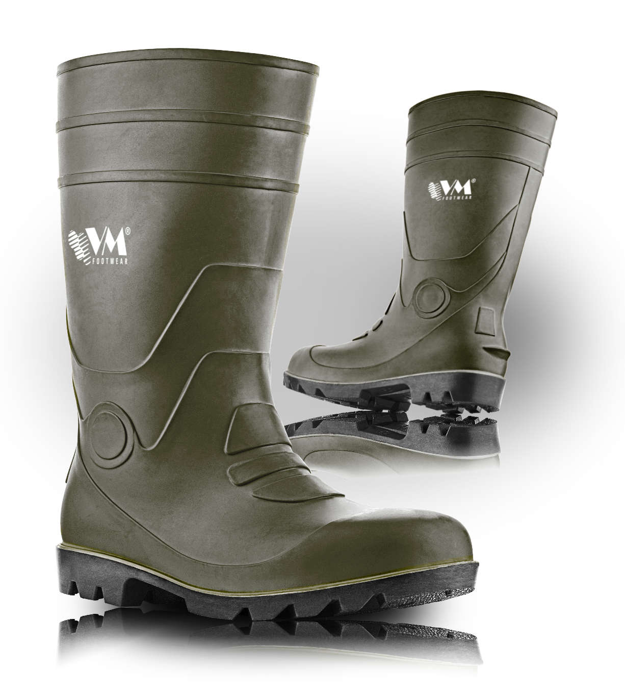 VM Footwear FUKUOKA O4 Pracovné čižmy Zelená, 37