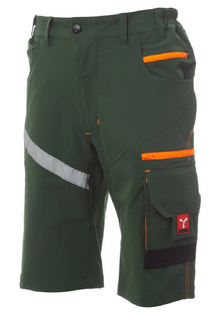 Payper NEXT 4W SHORTS Krátke nohavice 42, Forest green-Black
