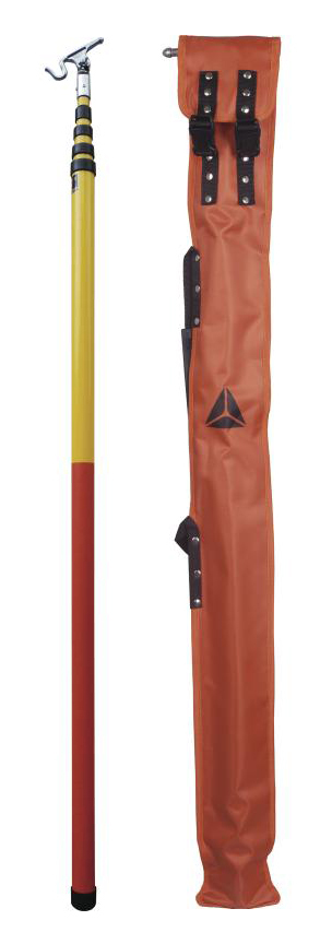 Delta Plus LV400 Teleskopická tyč Červená-Žltá