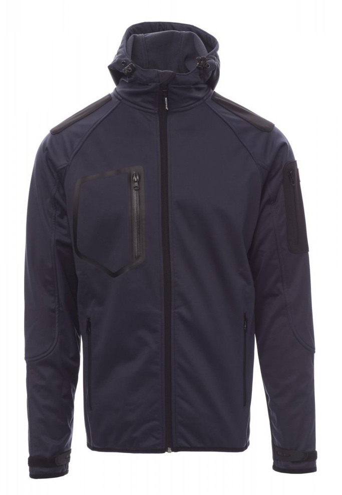 Payper EXTREME Softshellová bunda pánska XS, Navy blue-Black
