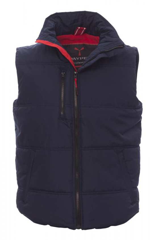 Payper DAYTONA Zateplená vesta XS, Navy dress blue-Red