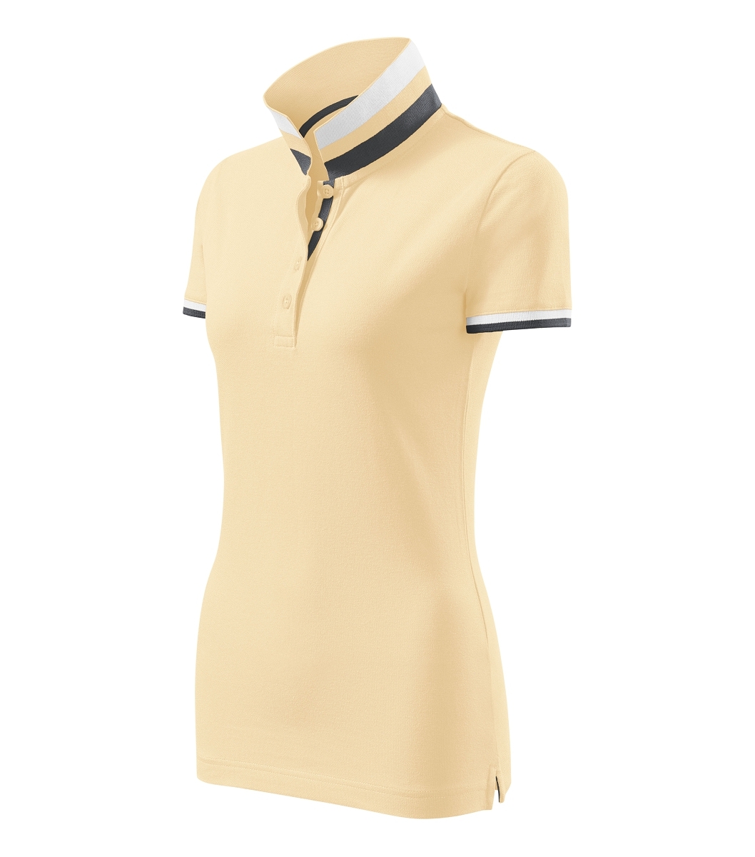 Malfini Premium COLLAR UP 257 Polokošeľa dámska M, Bourbon vanilla