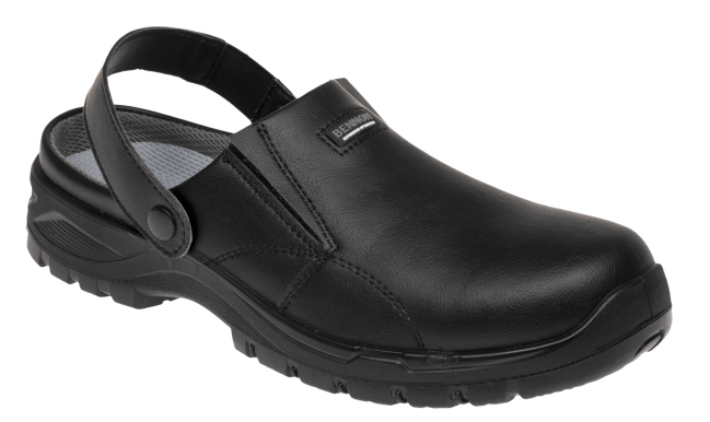 Bennon BLACK SB SLIPPER Bezpečnostný sandál Čierna, 39