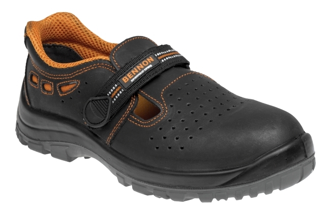 Bennon LUX O1 SANDAL Pracovné sandále Čierna, 36