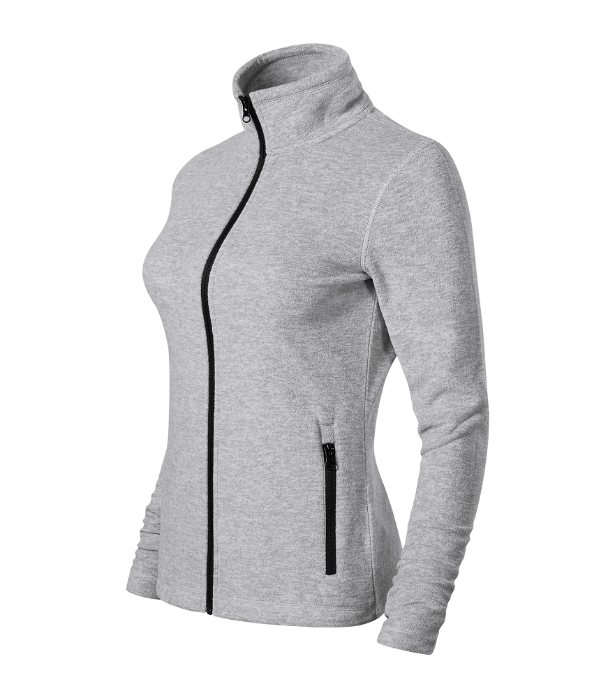 Malfini SHIFT 851 Micro fleece dámsky L, Strieborný melír