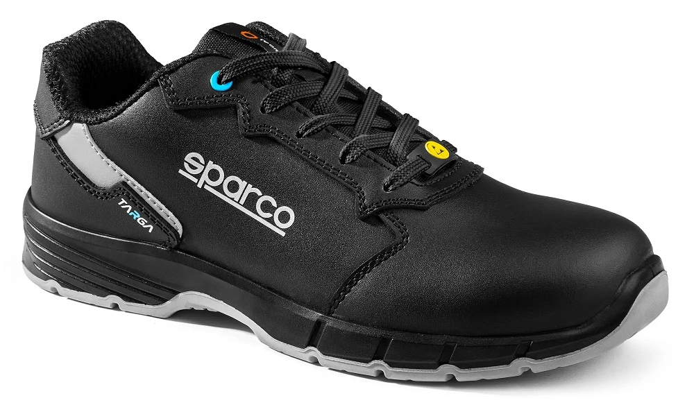 Sparco TARGA SANDRO ESD S3S SR FO Bezpečnostná obuv 36, Čierna-Tmavo šedá