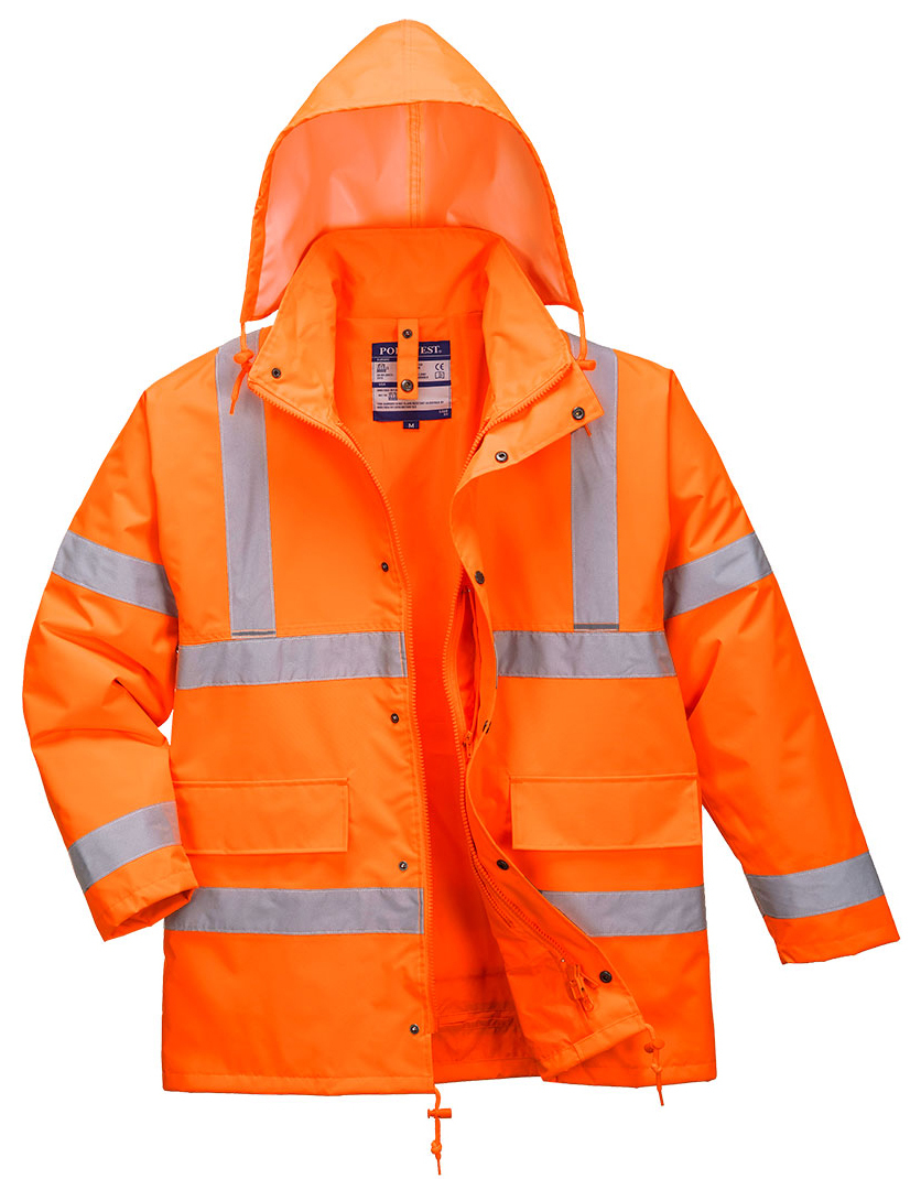 Portwest S468 HI-VIS TRAFFIC Reflexná bunda 4v1 XS, Fluorescenčno oranžová