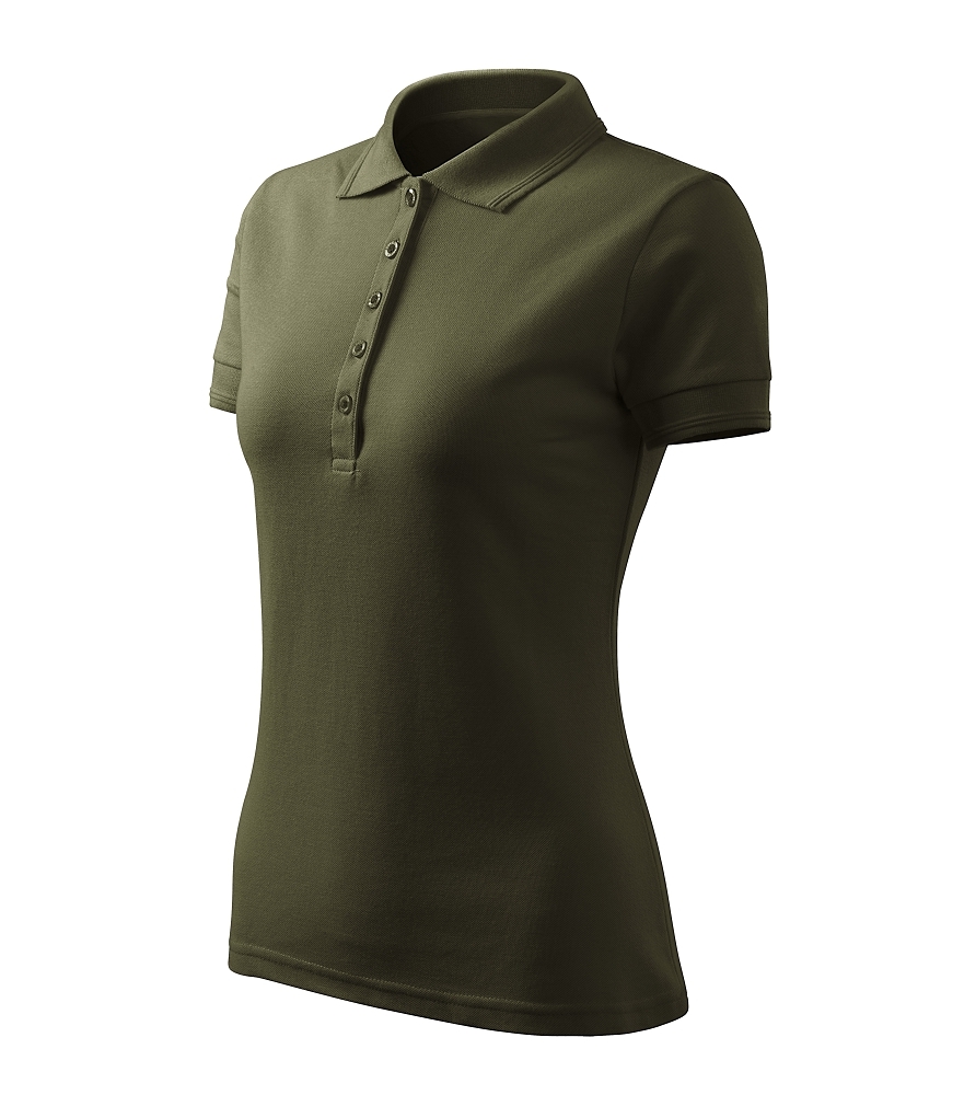 Malfini PIQUE POLO FREE F10 Polokošeľa dámska XL, Military