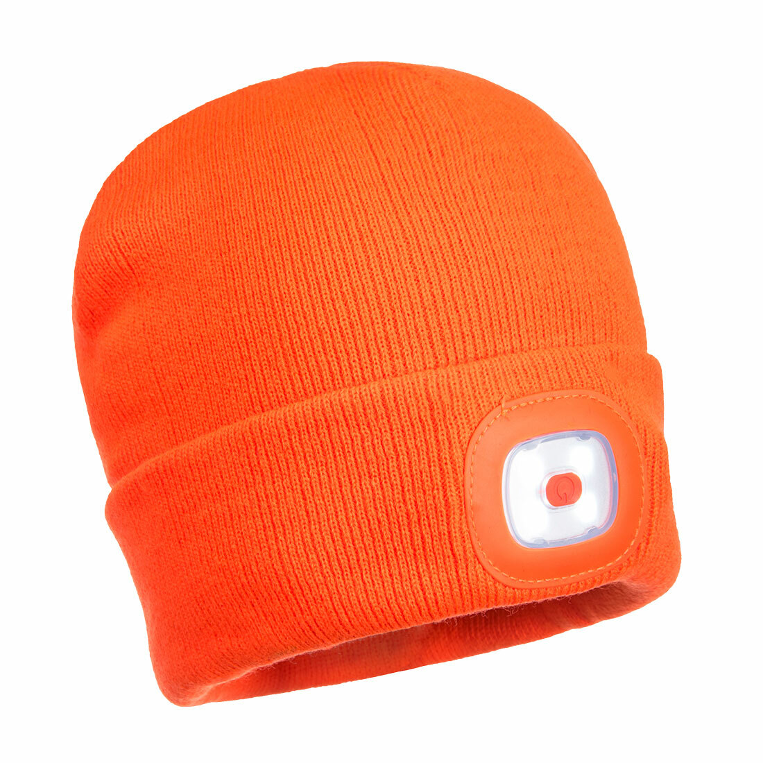 Portwest B029 Čiapka s LED svetlom Fluorescenčno oranžová