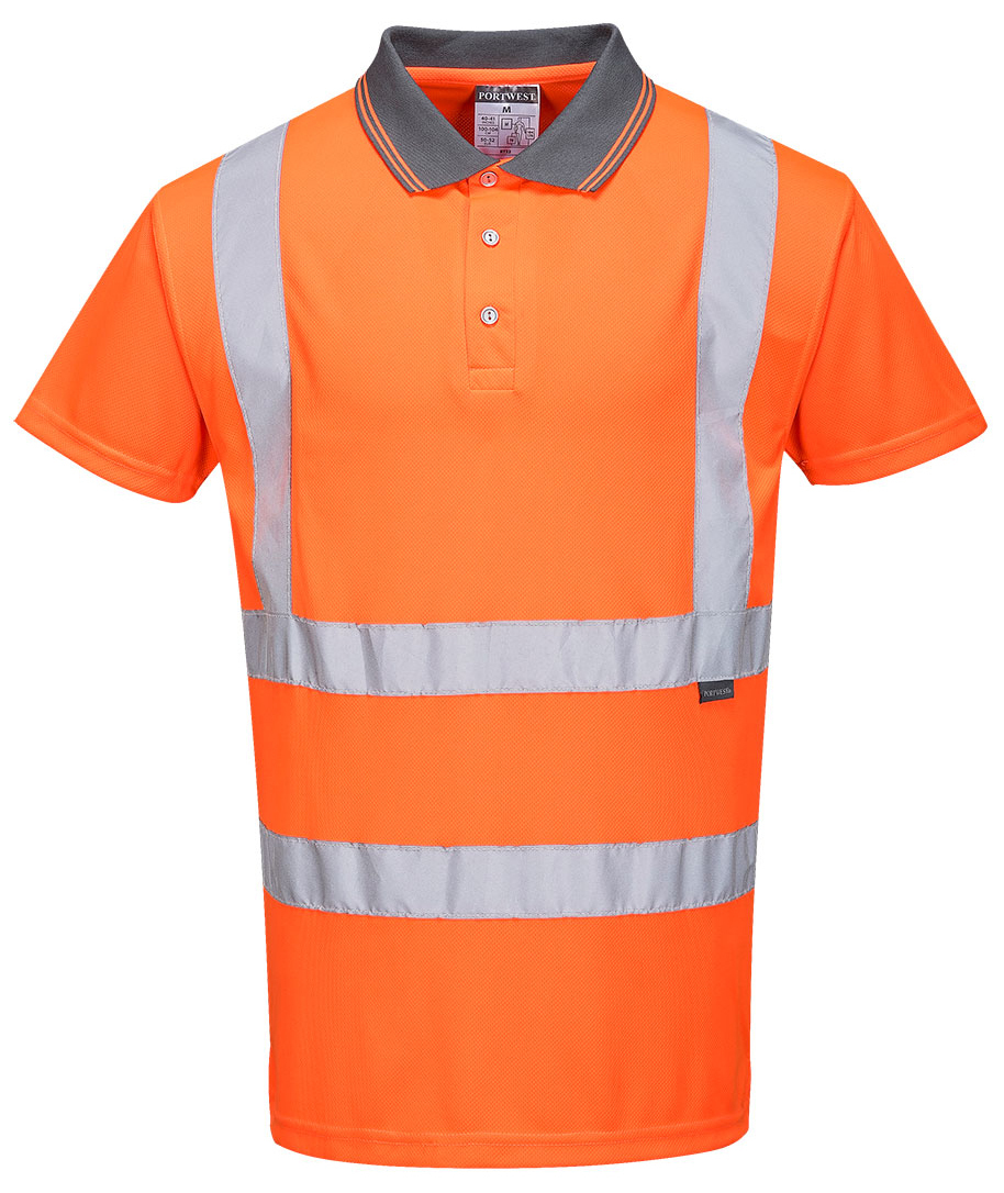 Portwest RT22 HI-VIS Reflexná polokošeľa RIS XS, Fluorescenčno oranžová