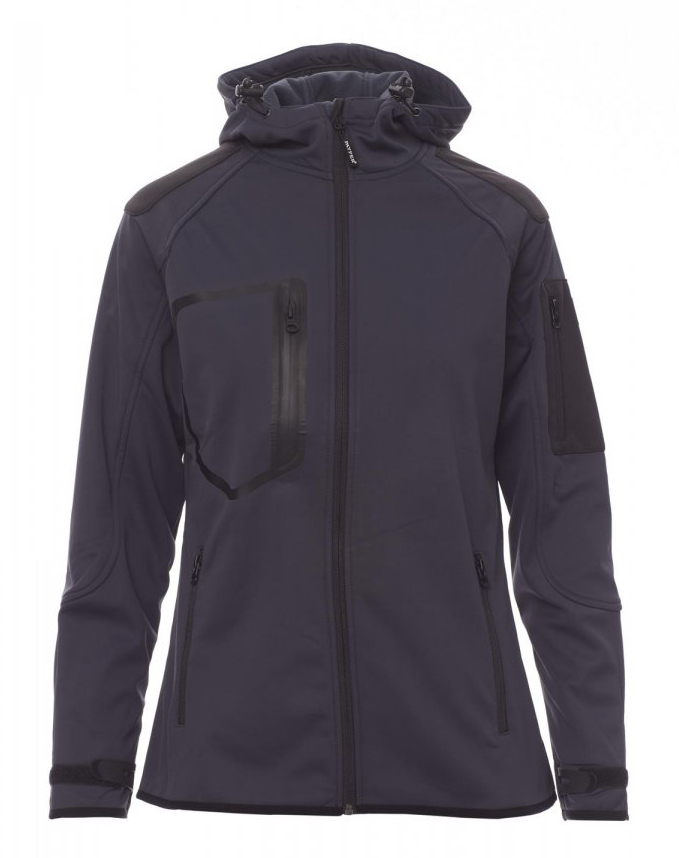 Payper EXTREME LADY Softshellová bunda dámska XS, Navy blue-Black