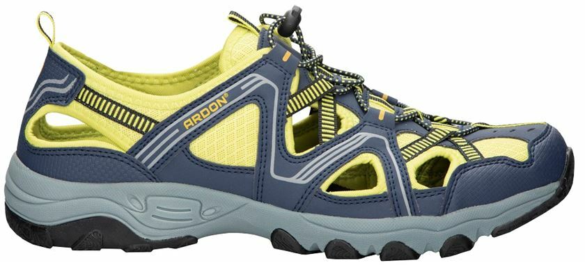 Ardon STRAND Outdoorové sandále Sivá-Žltá, 46