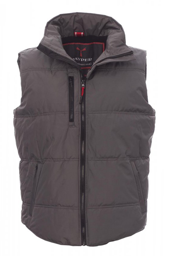 Payper DAYTONA Zateplená vesta 5XL, Smoke-Black