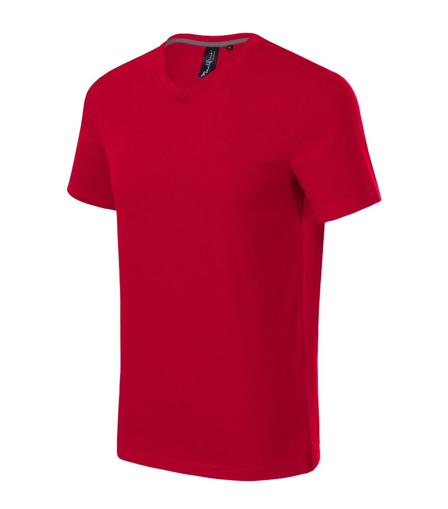 Malfini Premium ACTION V-NECK 700 Tričko pánske S, Formula red