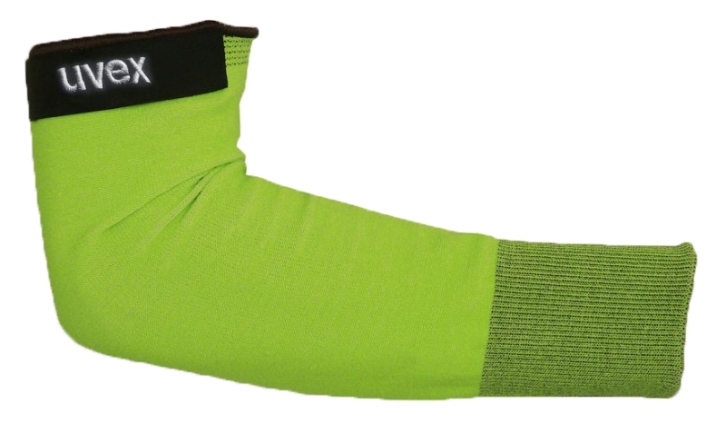 Uvex C500 SLEEVE Protiporezný rukávnik L, Limetková