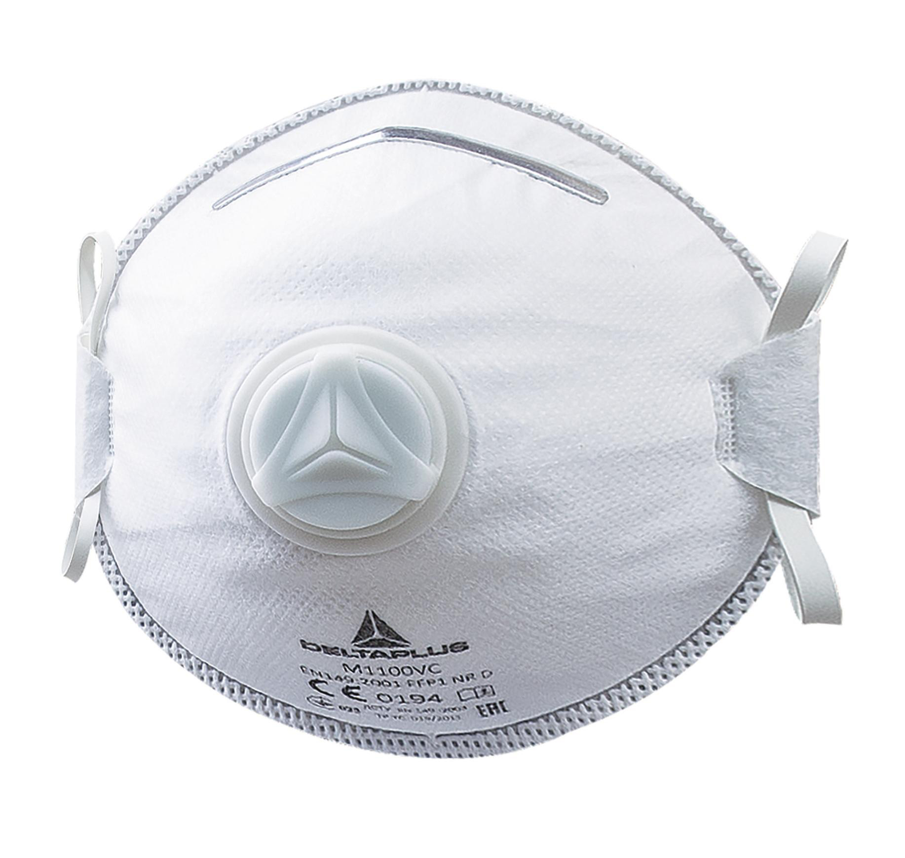 Delta Plus M1100V FFP1 Tvarovaný respirátor Biela