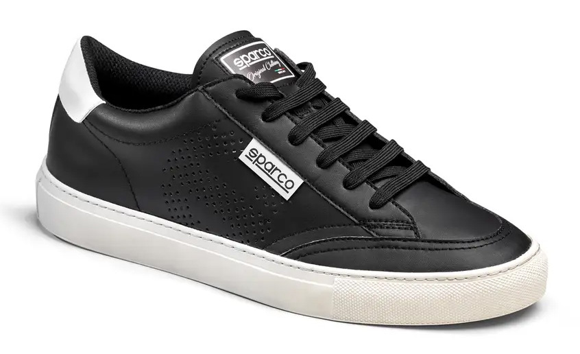 Sparco S-TIME Tenisky Čierna-Biela, 36