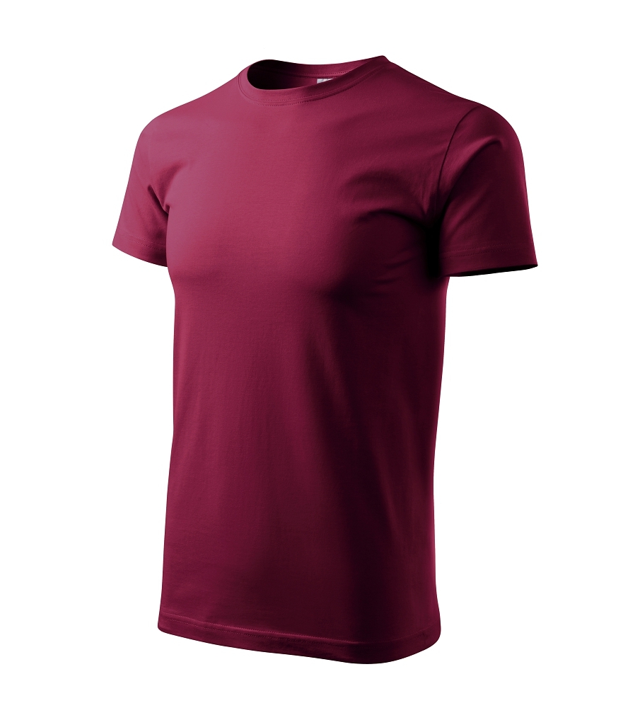 Malfini BASIC 129 Tričko pánske 3XL, Garnet