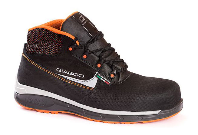 Giasco LIGHT SB FO E P CI Bezpečnostná obuv Čierna-Oranžová, 36