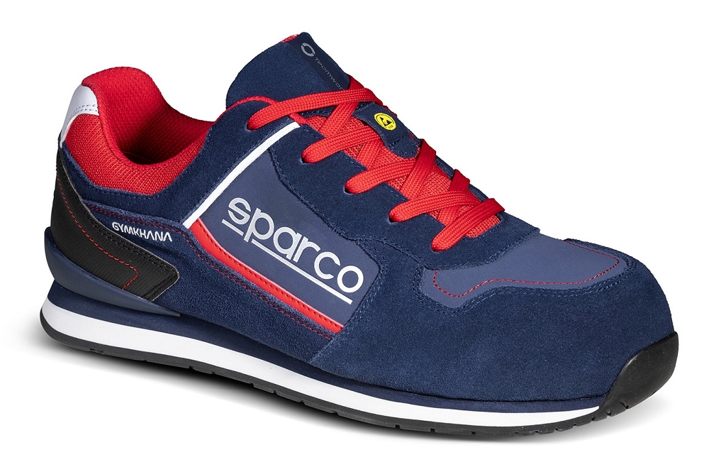 Sparco GYMKHANA TACOMA ESD S3 SRC HRO Bezpečnostná obuv 36, Modrá-Červená