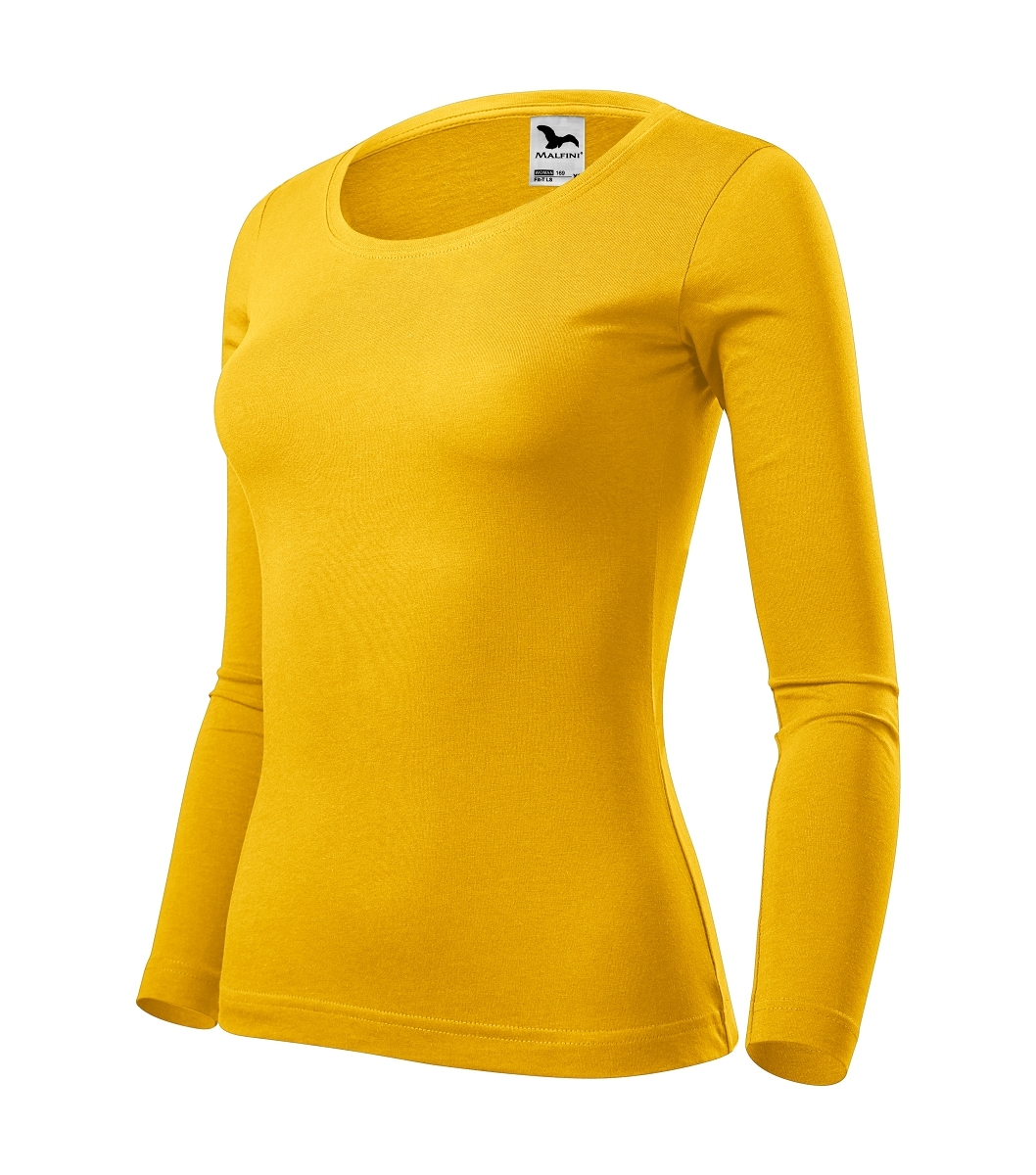 Malfini FIT-T LS 169 Tričko dámske Žltá, XXL