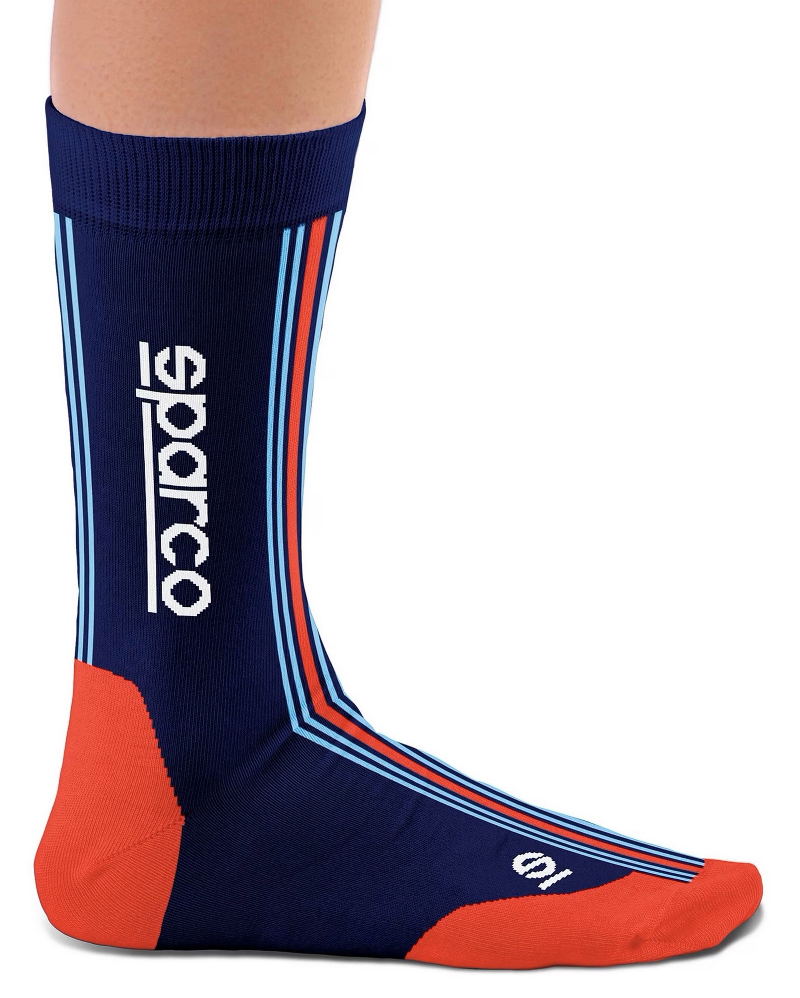 Sparco ICONIC DESIGN SOCKS MARTINI RACING Ponožky 36-40, Modrá-Červená