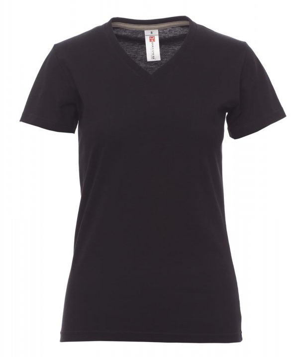 Payper V-NECK LADY Tričko dámske XS, Black