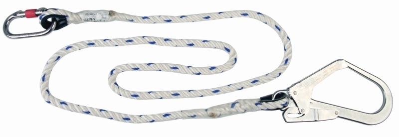 Delta Plus LO007150CD Spletané lano s karabínou a hákom 1,50 m