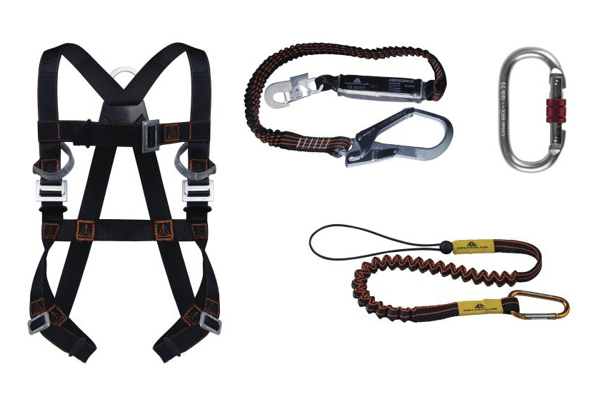 Delta Plus ELARA390HV2 Súprava na zachytenie pádu Čierna, XL/XXL